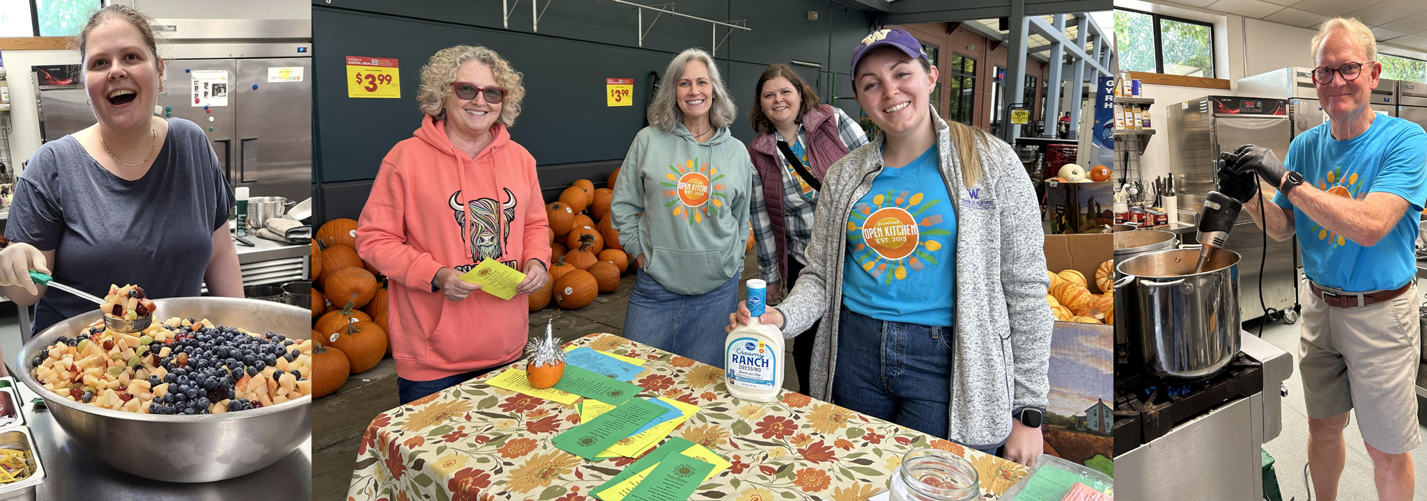 photos of OK volunteers hard at work